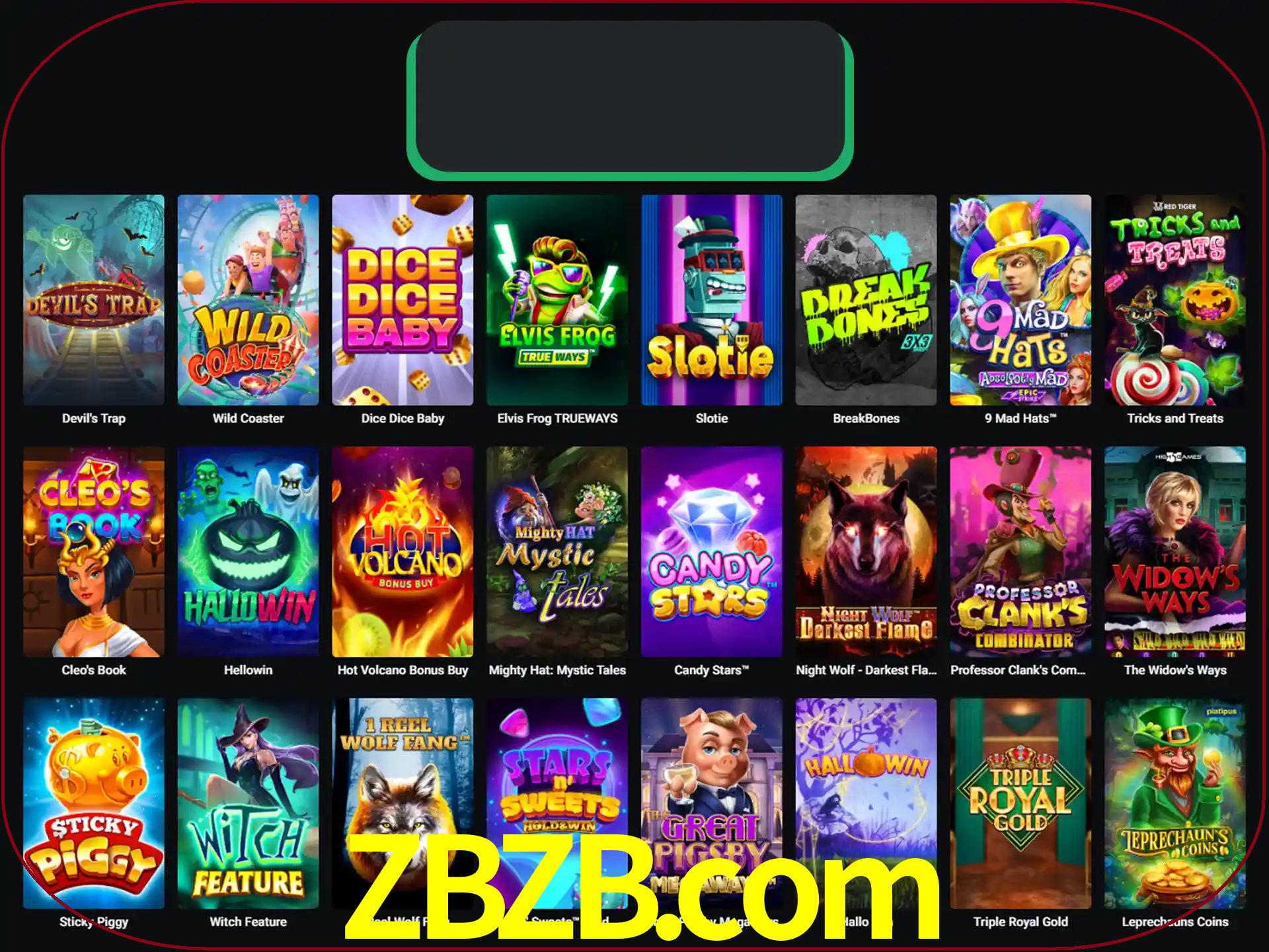 Procure por seus amados jogos de slot.