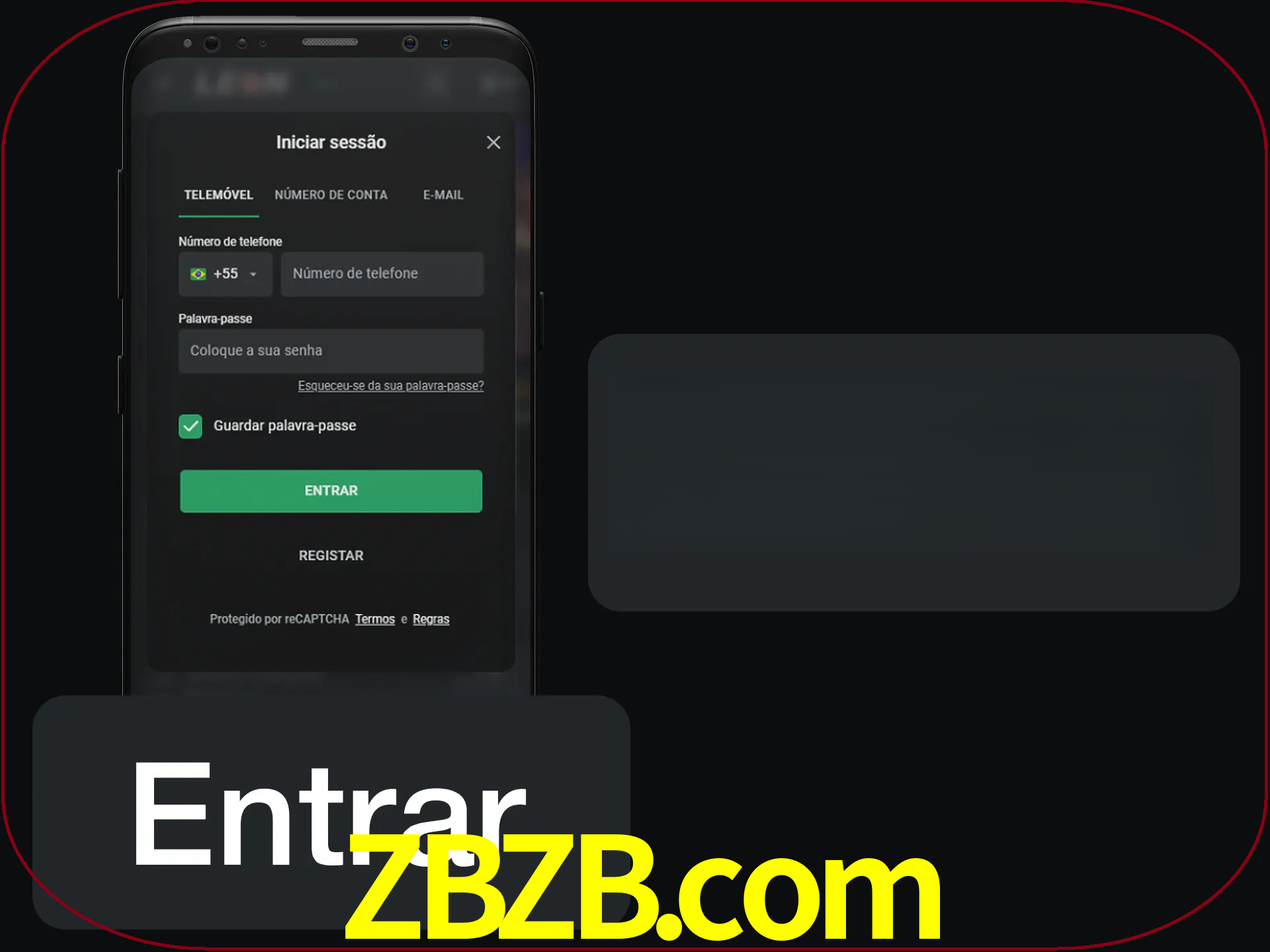 Faça o login para começar a apostar e jogar no cassino.